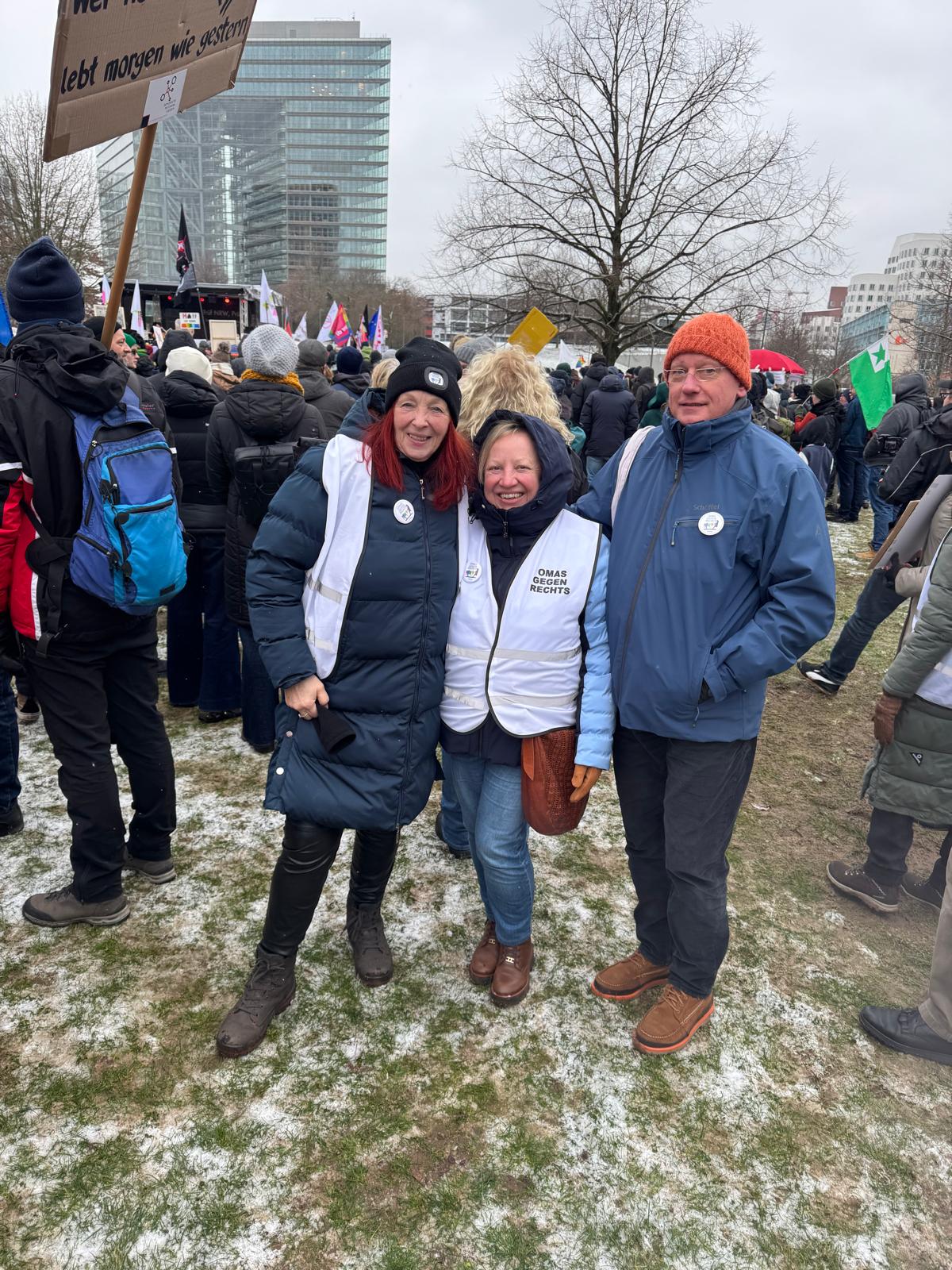 Prüfdemo in Düsseldorf